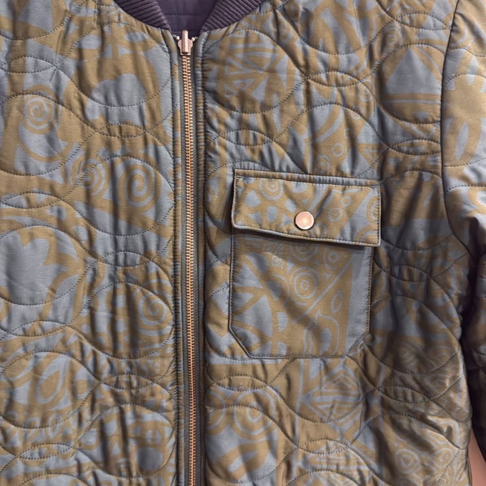 Outerknown Evolution Reversible Bomber In Indigo - image 4